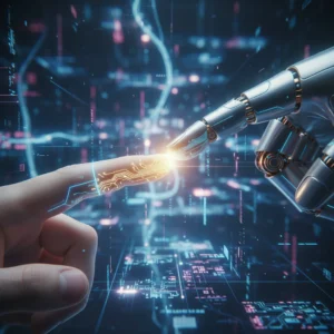 AI TOUCHES HUMAN TO BECOME MORE INTELLIGENT